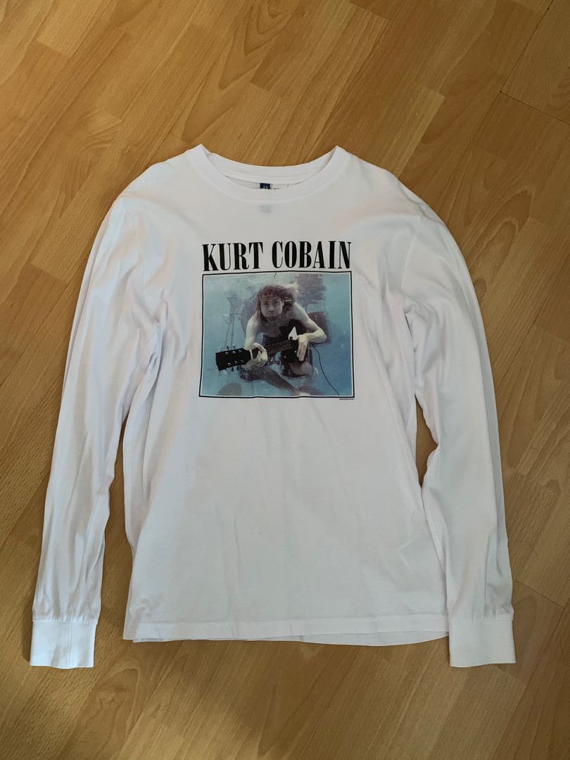 H&m kurt cobain t shirt hot sale