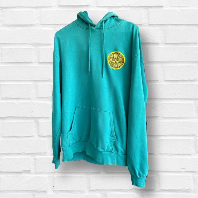 Divided top hoodie mens