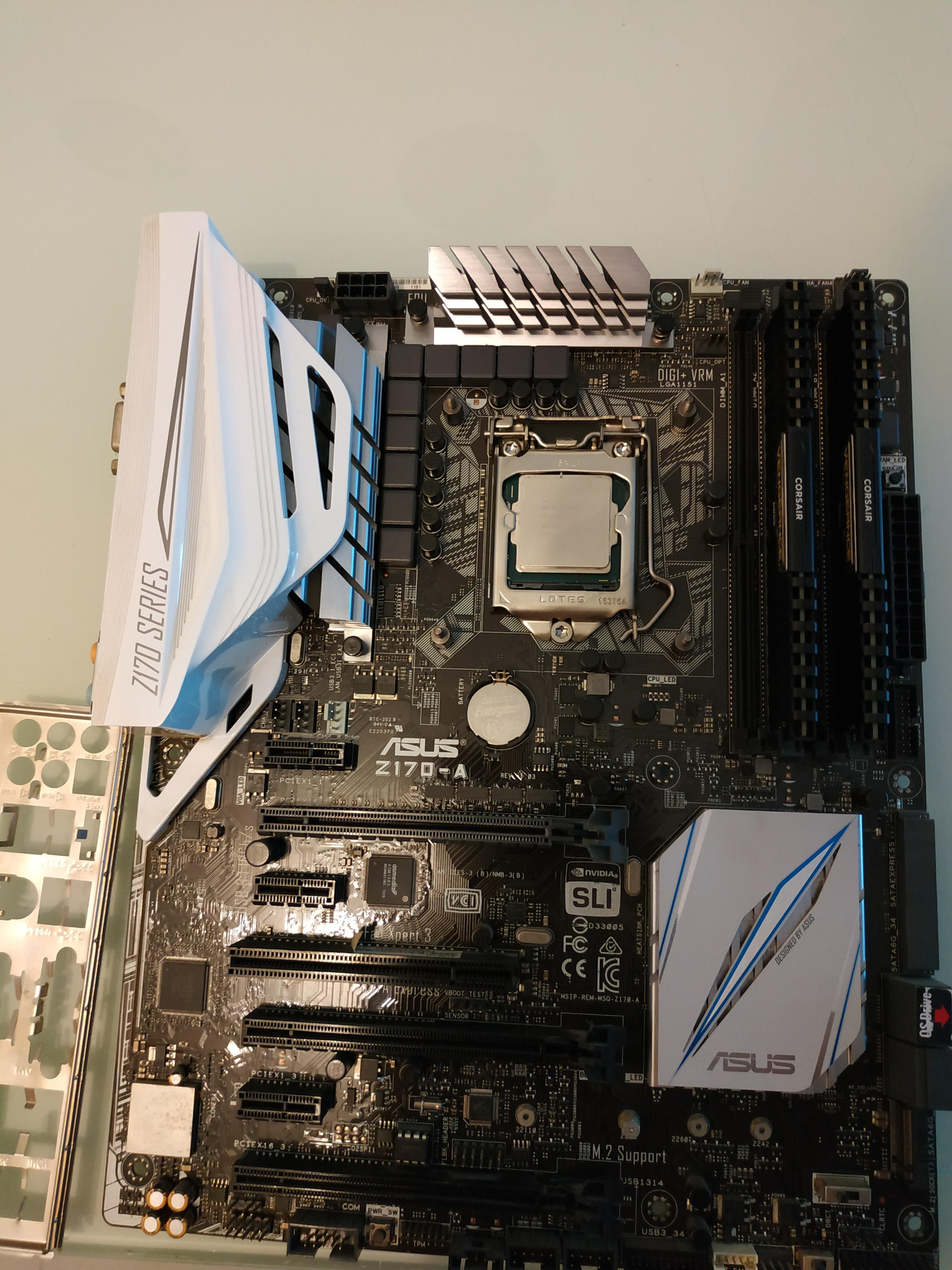 i7 6700k, Asus Z170-A, Computers  Tech, Parts  Accessories, Computer  Parts on Carousell