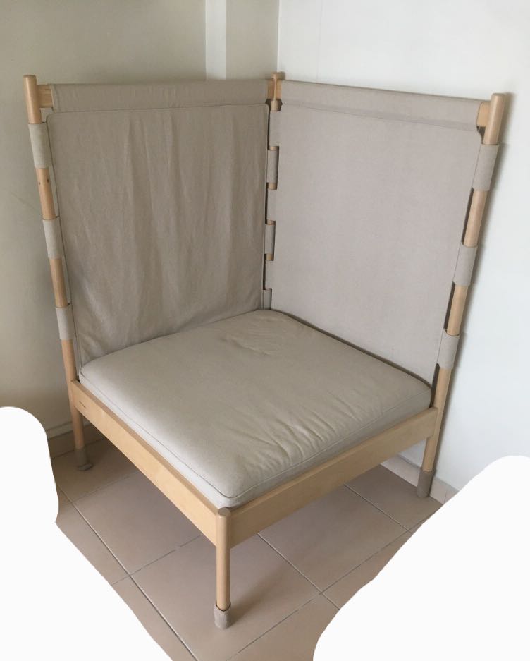 Ikea Corner Easy Chair, Furniture & Home Living, Furniture, Chairs on