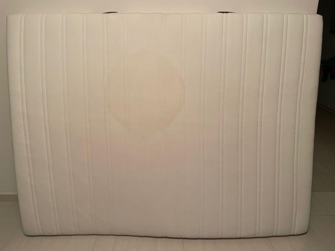 IKEA MALVIK Double Mattress (150 x 200), Furniture & Home Living, Furniture, Bed Frames