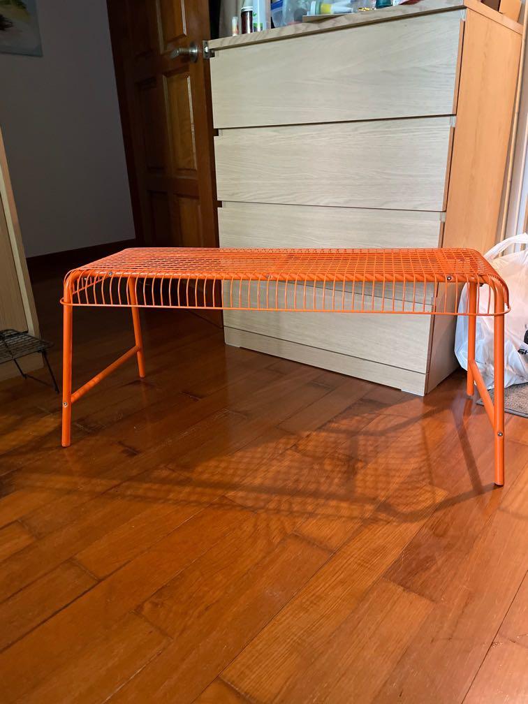 IKEA ORANGE BENCH
