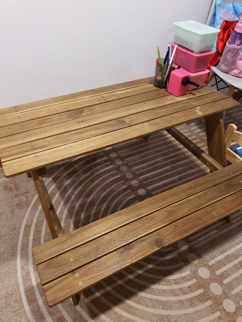 Ikea Reso Children's Picnic Table, Babies & Kids, Baby Nursery & Kids ...