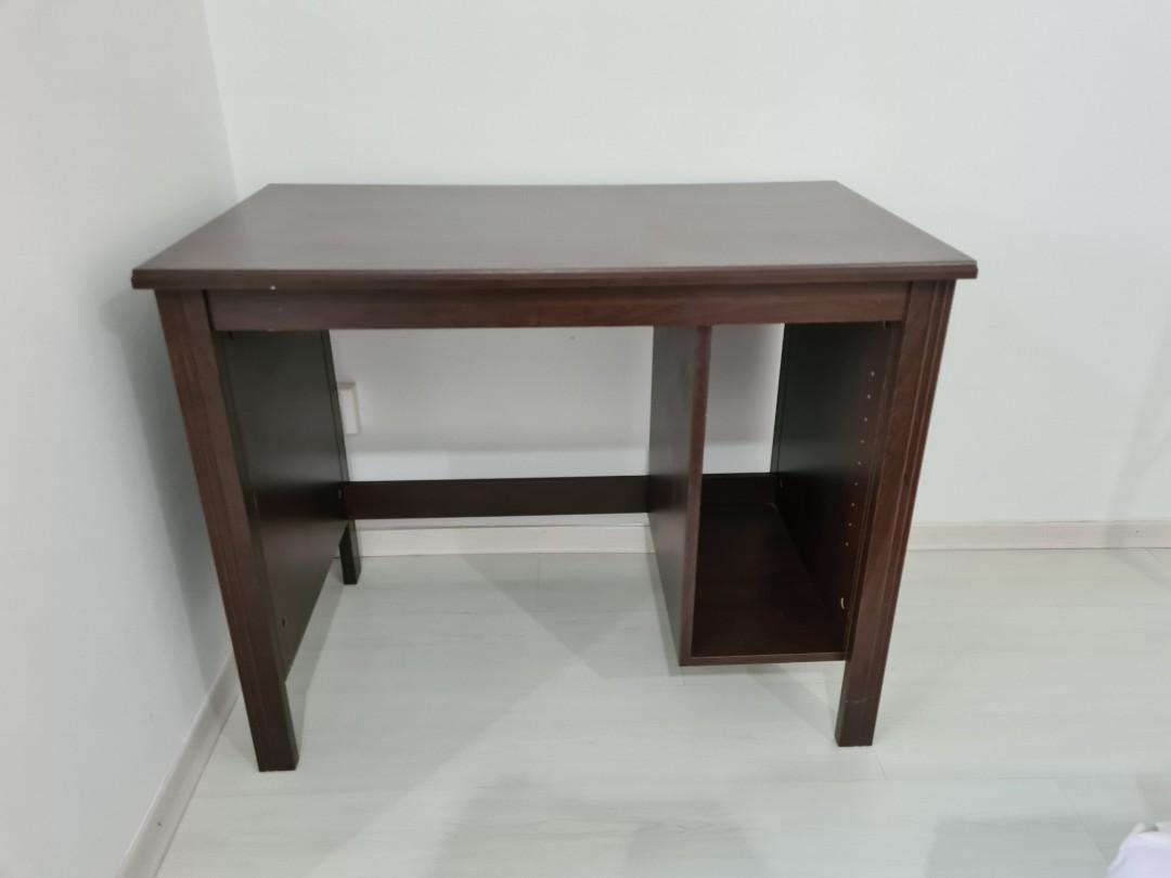 Ikeas Brusali study desk, Furniture & Home Living, Furniture, Tables