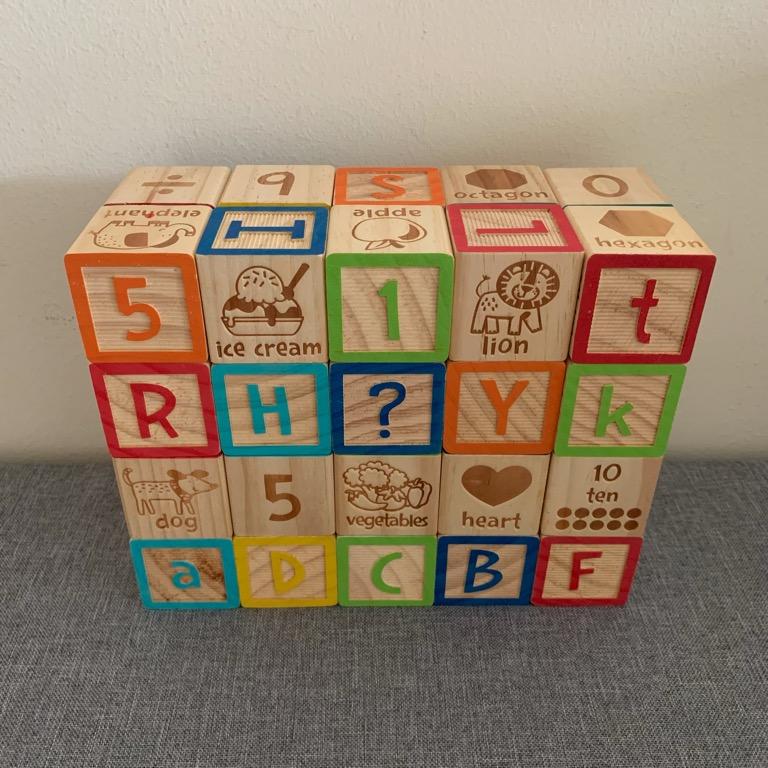 Imaginarium 40 Pcs Alphabet Blocks Hobbies Toys Toys Games