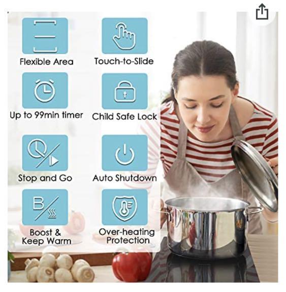 (Free delivery) simple Homie Brand new Induction Cooker, Plug in