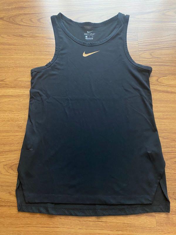 Kaos tee tank top nike black original 