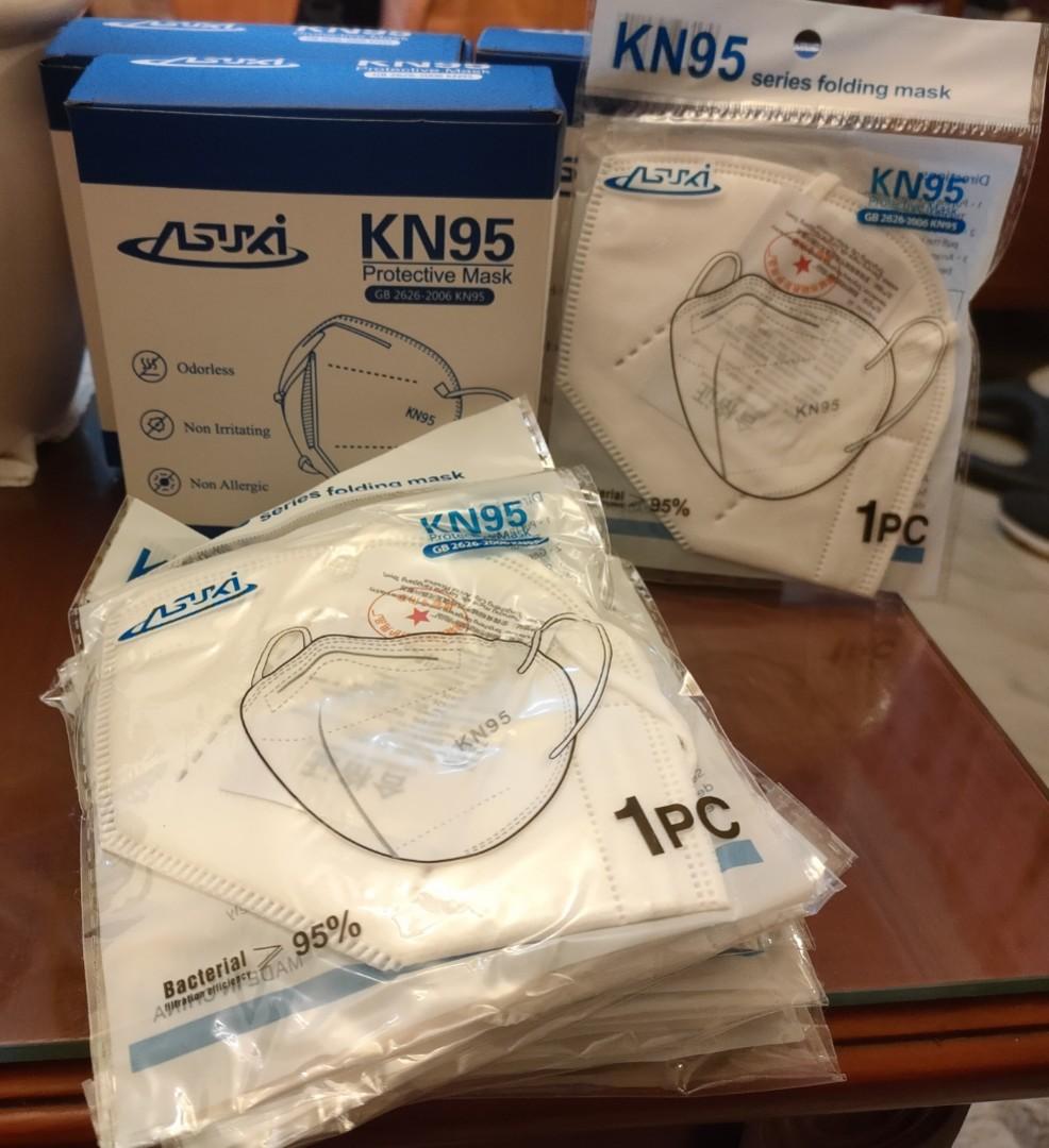 KN95 Facemask (Category: Face Care) located in Binan City. Submitted by jc.delima (Listing ID 1008695182, Image 1). Description: Asuki KN95 facemask anti virus, covid19 protection. Individually packed with certification each. Medical Grade, applicable for hospital use. Bulk orders are welcome. COD via LBC, Toktok Delivery and Lalamoves, BDO, Gcash and Paymaya accepted. Delivery via Toktok or Lalamoves at Buyers Expense. P7 per pc. or P70 per box 
