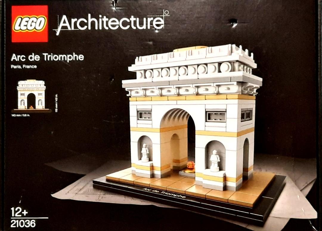 Lego 21036 architecture best sale arc de triomphe