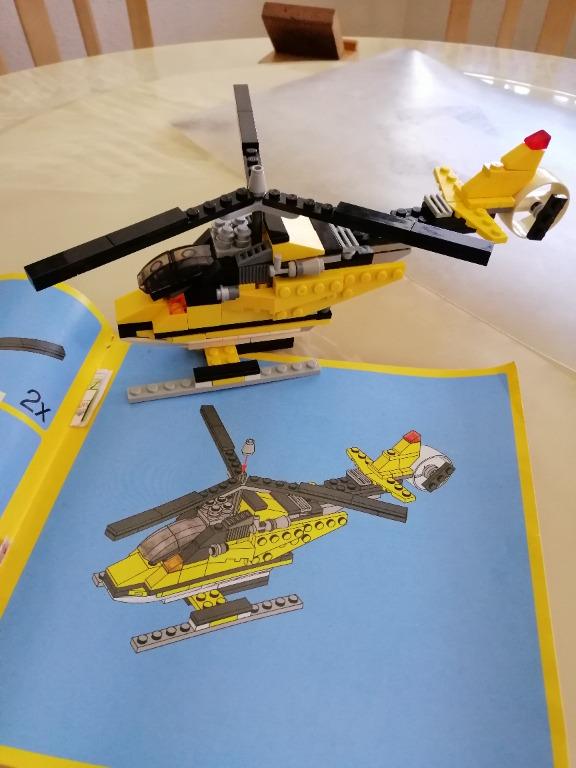 Lego Creator 6745 3 in 1 Jet plane propeller plane and