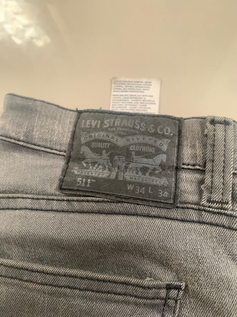 Levi 511 black label sales
