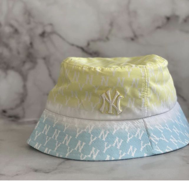 MLB MONOGRAM Tie-Dying Bucket Hat NEW 