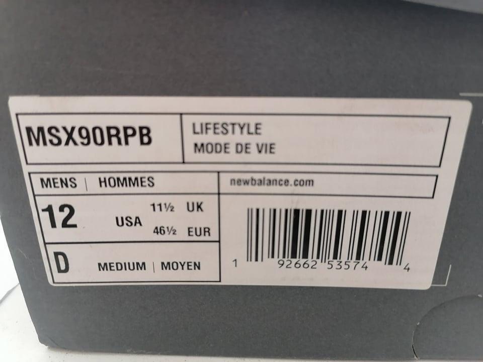 New balance msx90 rpb hot sale grey