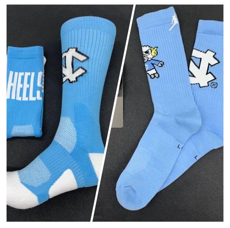 unc nike socks