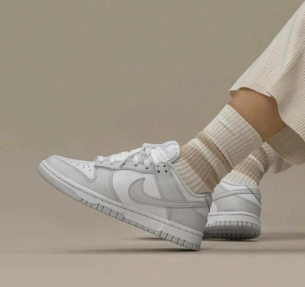 Nike Dunk Low Grey Fog 現貨, 女裝, 鞋, 波鞋- Carousell