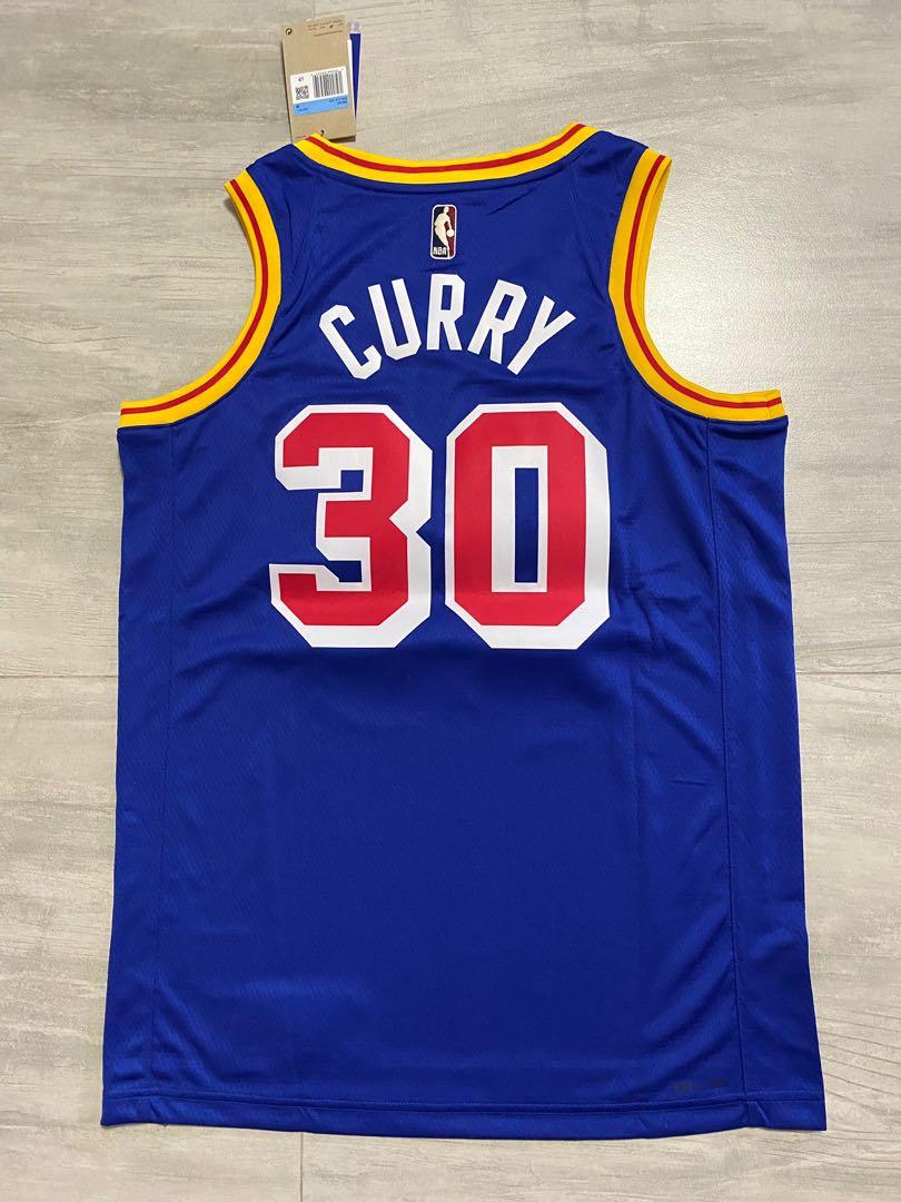 Nike Stephen Curry Golden State Warriors Gold City Edition Authentic Aeroswift Jersey