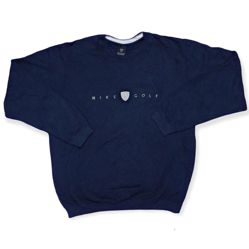 Nike Golf Sweatshirt Navy Blue Men s Fashion Tops Sets