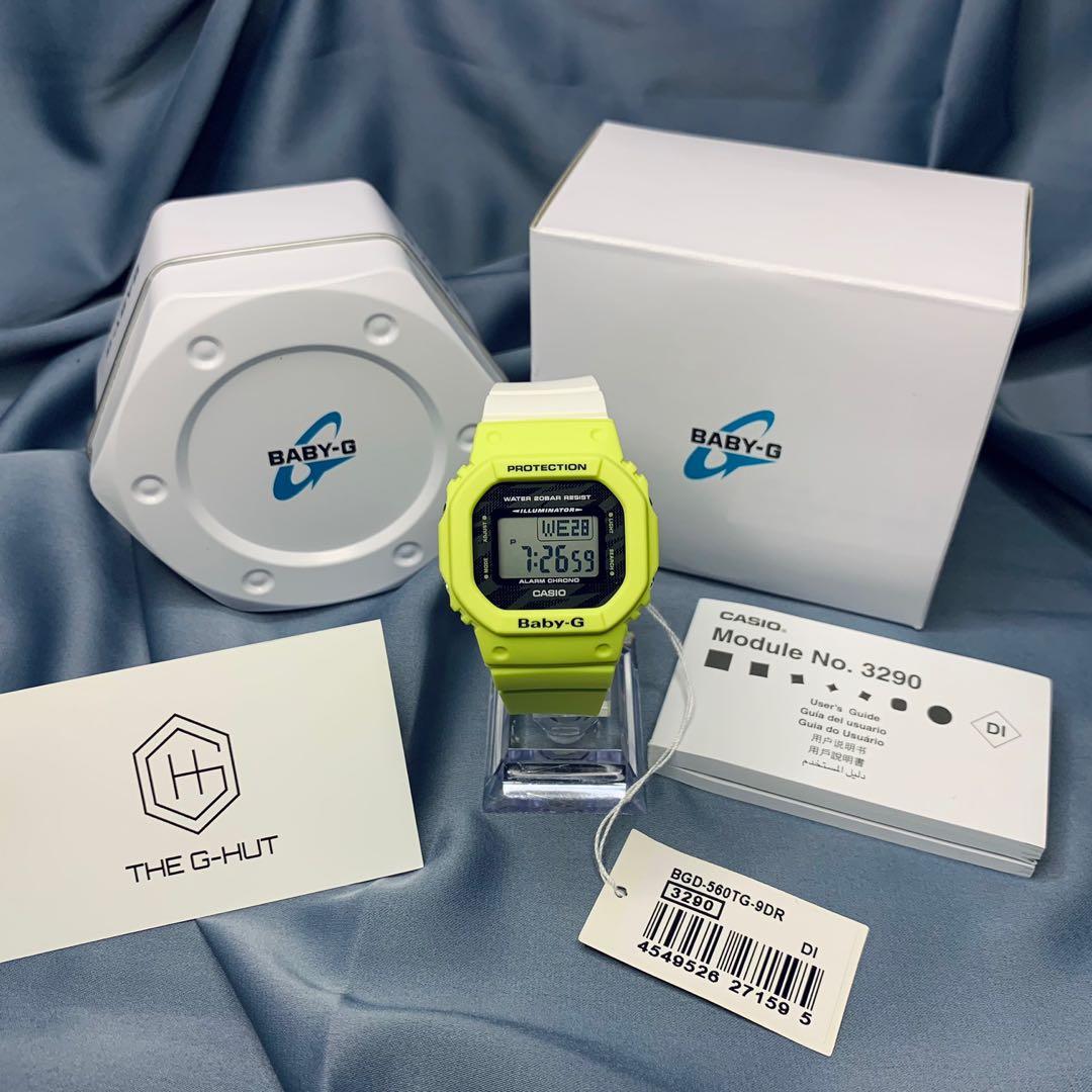 ORIGINAL CASIO BABY G BGD 560TG 9DR Asia Set
