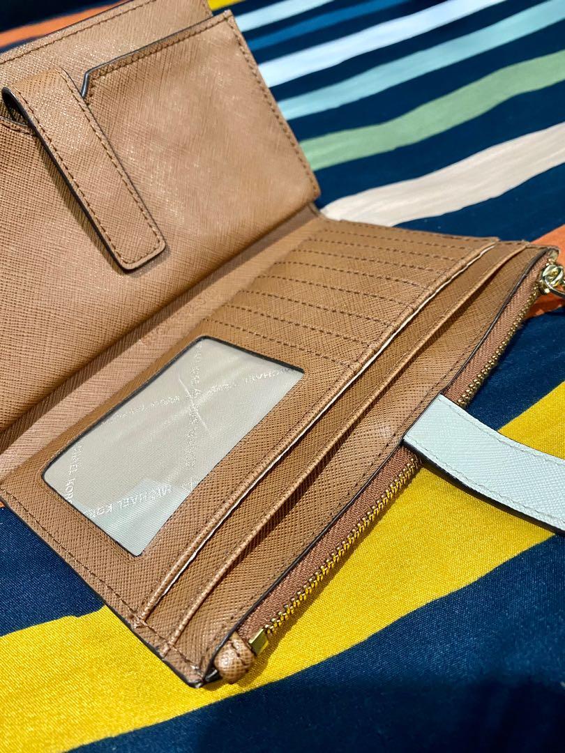 💯Original Michael Kors Karla Slim Wallet Leather - Rare Design, Women's  Fashion, Bags & Wallets, Wallets & Card holders on Carousell