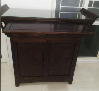 Original Rosewood Altar Cabinet