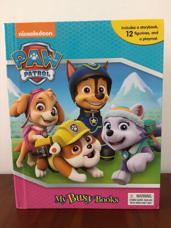 Paw Patrol Busy Book, Hobbies & Toys, Toys & Games on Carousell