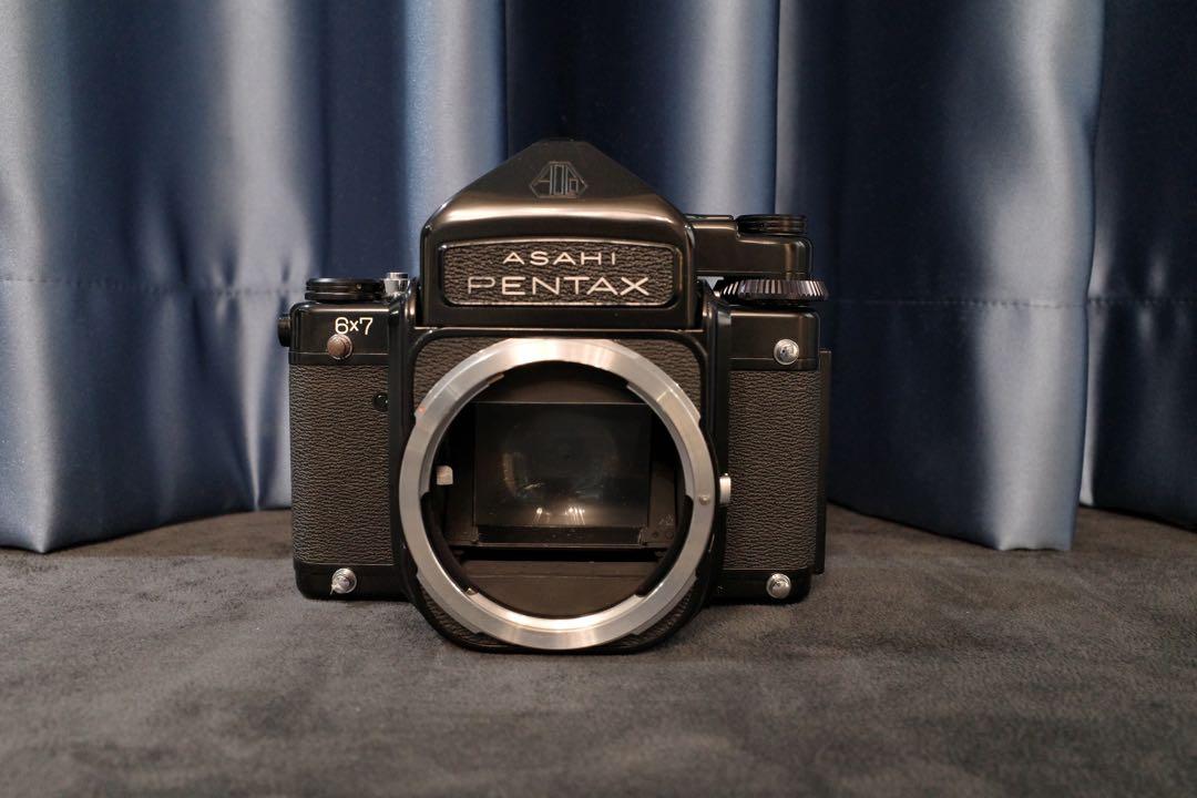 pentax 67 6x7 TTL 測光頭中幅菲林相機, 攝影器材, 相機- Carousell