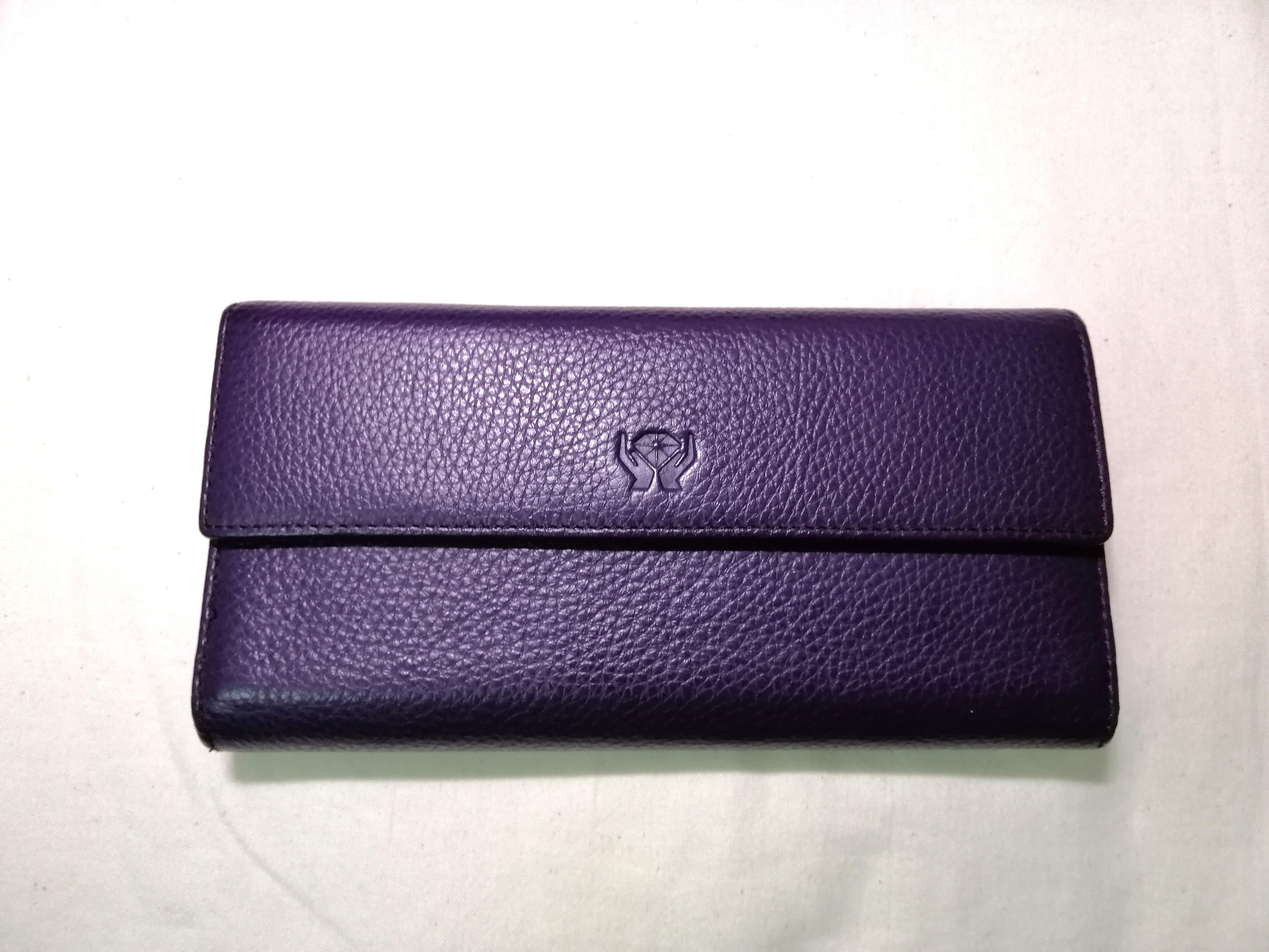 Balmain purple outlet purse