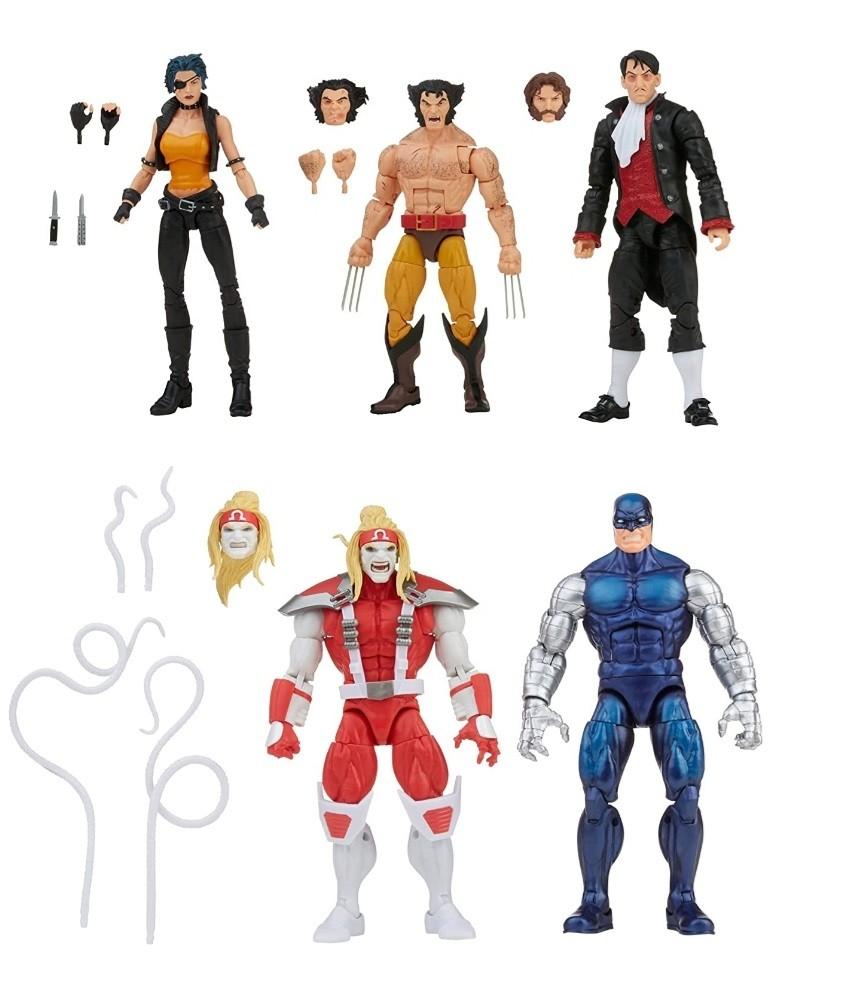 P.O: Marvel Legends Series Wolverine 5 Pack:- Wolverine, Omega Red