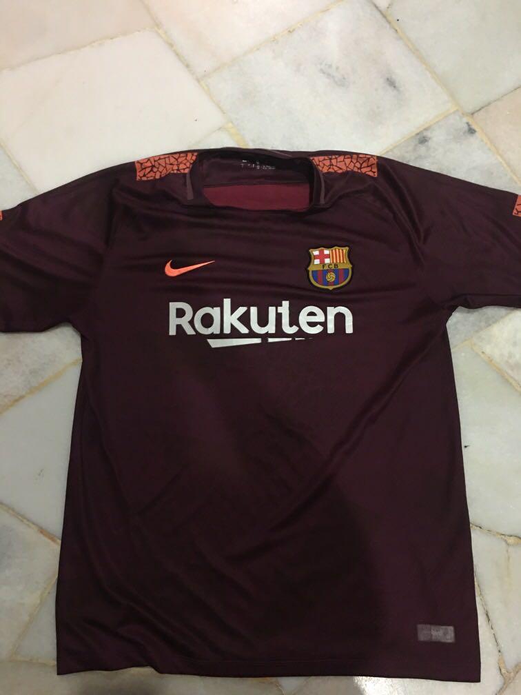 Barcelona maroon jersey cheap