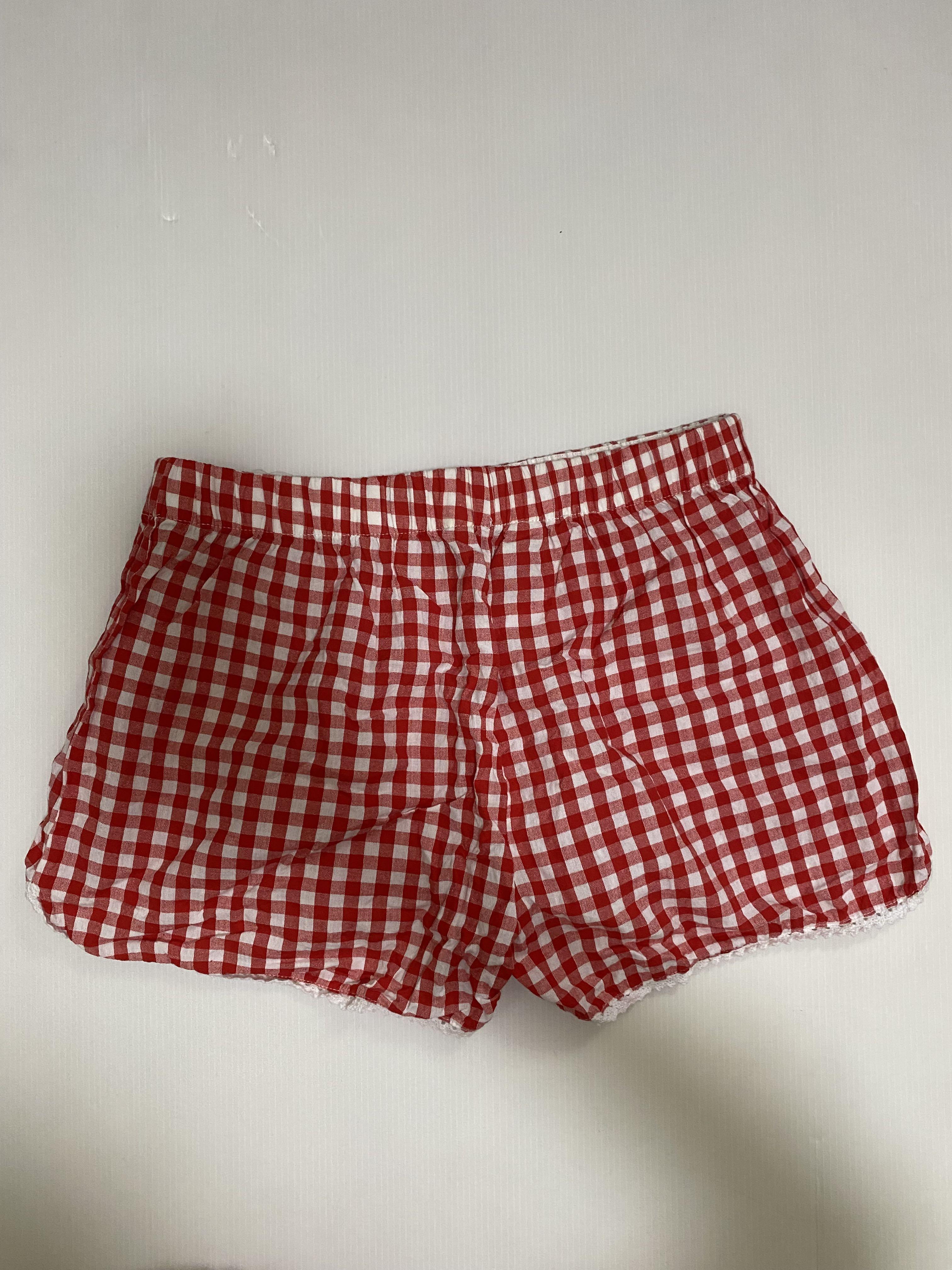 Red shorts womens primark best sale