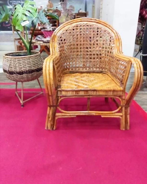 Rattan arm chair and sala set, Furniture & Home Living, Furniture ...
