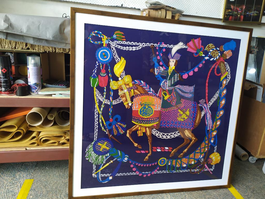 Scarf and Fabric Framing Singapore SGFrames, Furniture & Home