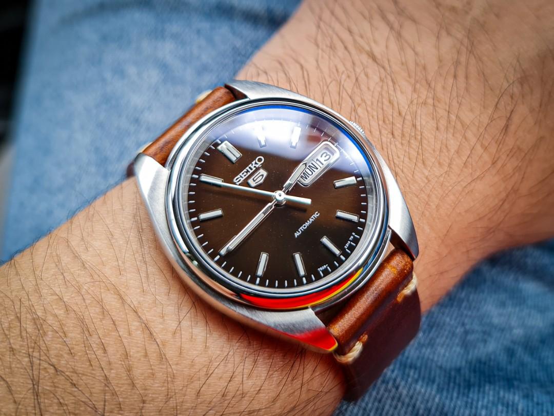 Seiko 5 SNXA13 Coffee Dial