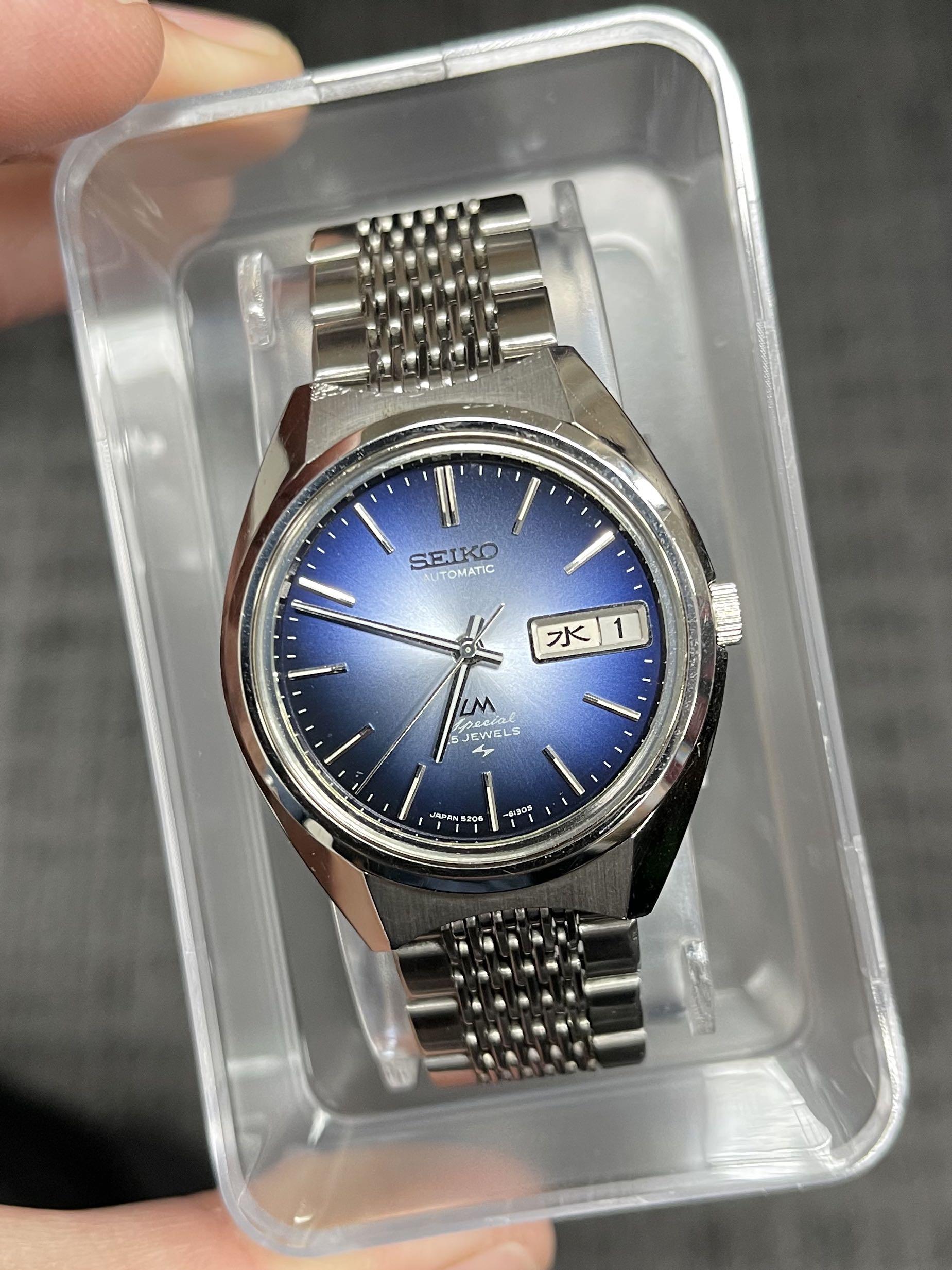 Seiko Lord Matic Special 25 Jewels 5206-6110 vintage, Men's Fashion,  Watches & Accessories, Watches on Carousell