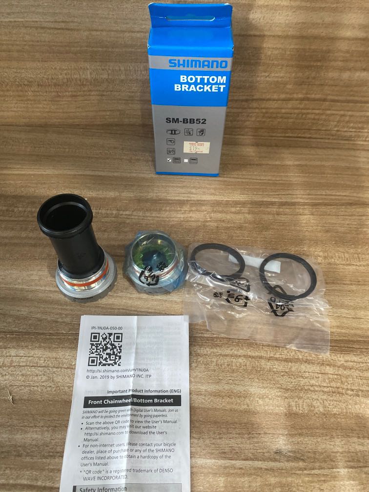 Shimano Bottom Bracket Sm 52 Sports Equipment Bicycles Parts Parts Accessories On Carousell