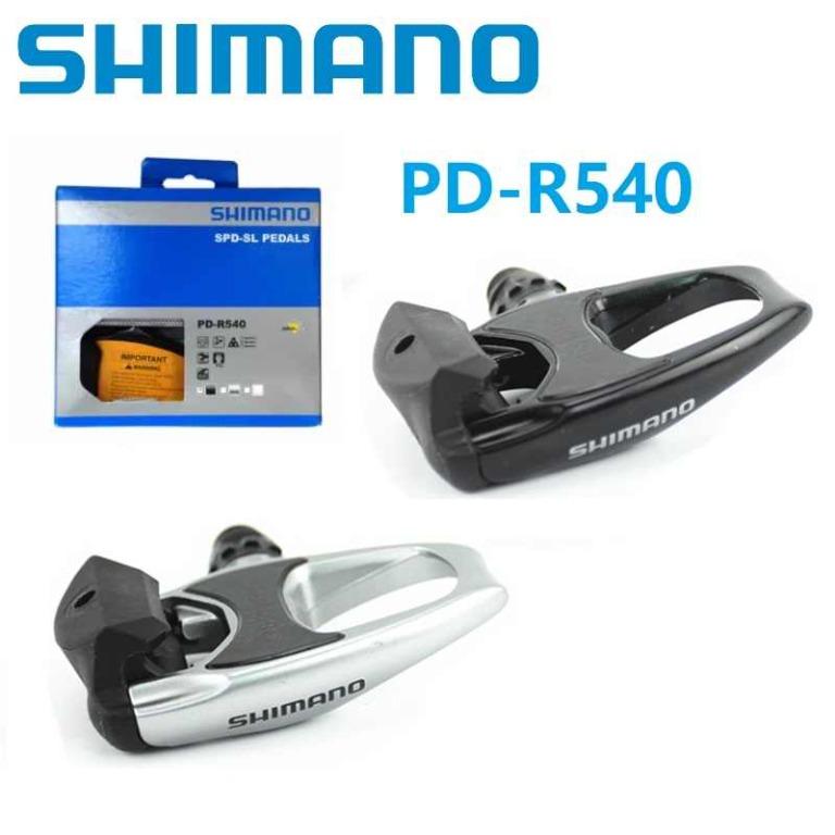 wedstrijd speling Klas Shimano PD-R540 Pedals, Sports Equipment, Bicycles & Parts, Parts &  Accessories on Carousell