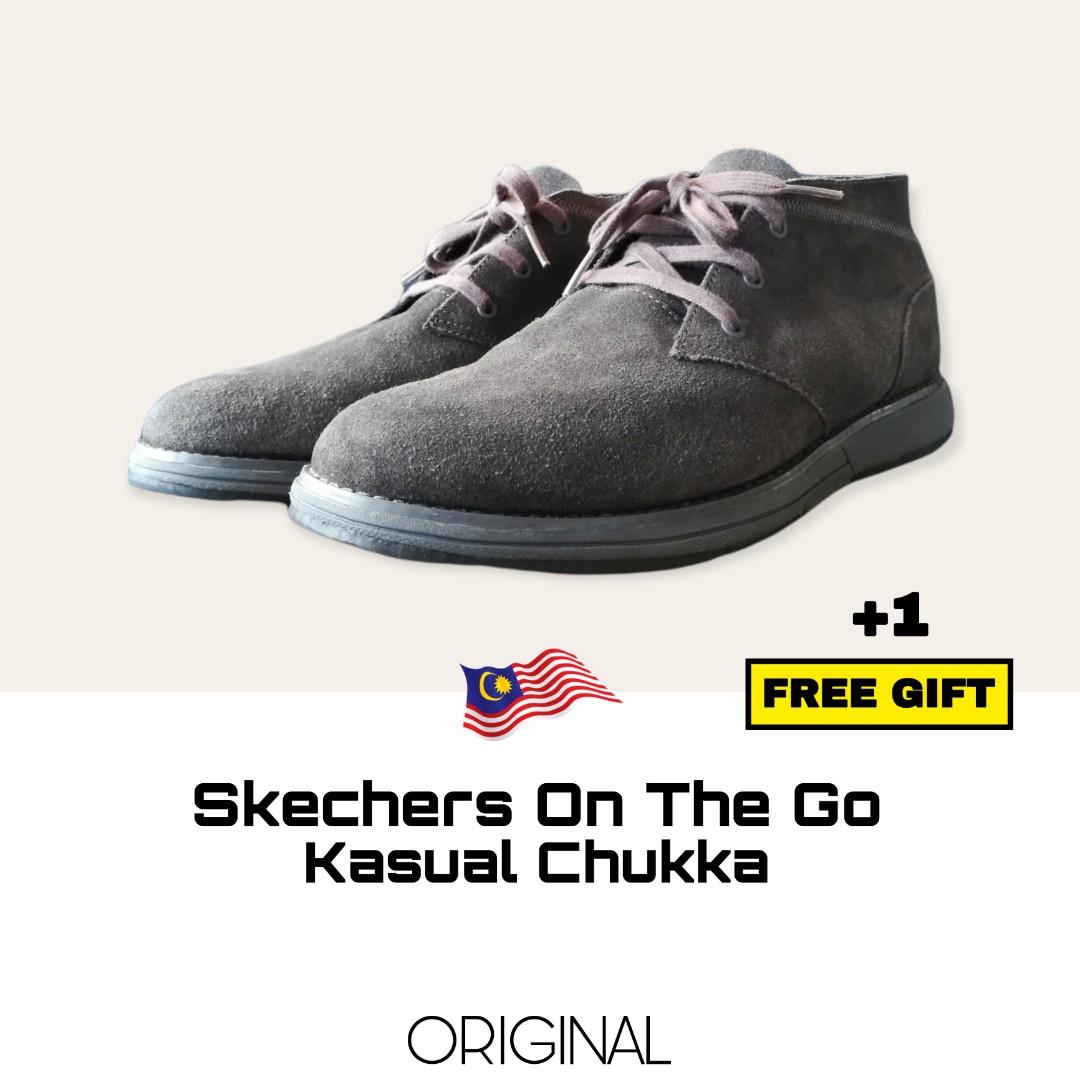Skechers men's on the go kasual top chukka boot