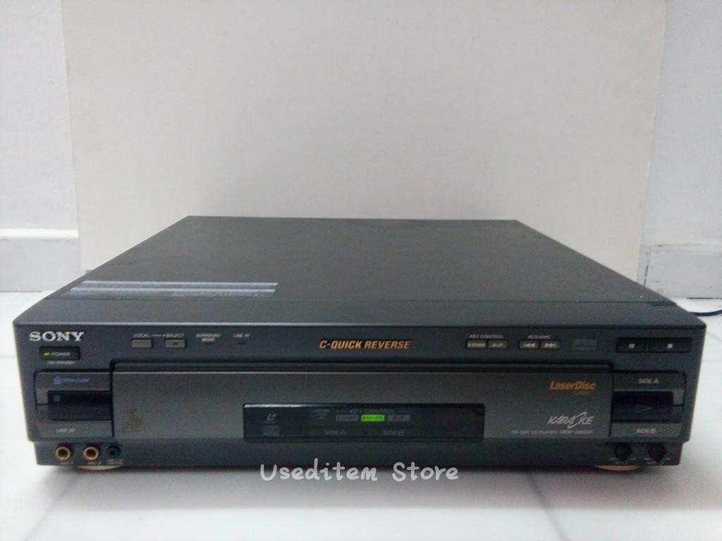 Sony Laser Disc Player Model MDPA600K, Audio, Portable Music Players