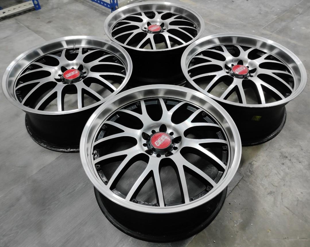 Sport Rim 19 inch BBS RSGT 5x114 Alphard Estima Odyssey Vellfire Kia