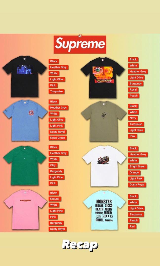 Supreme sean discount cliver tee