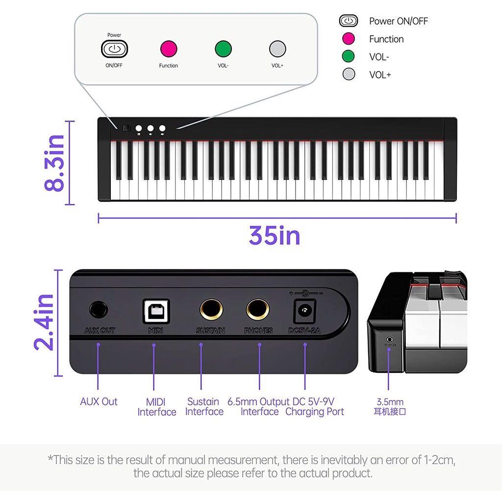 Smart piano keyboard deals
