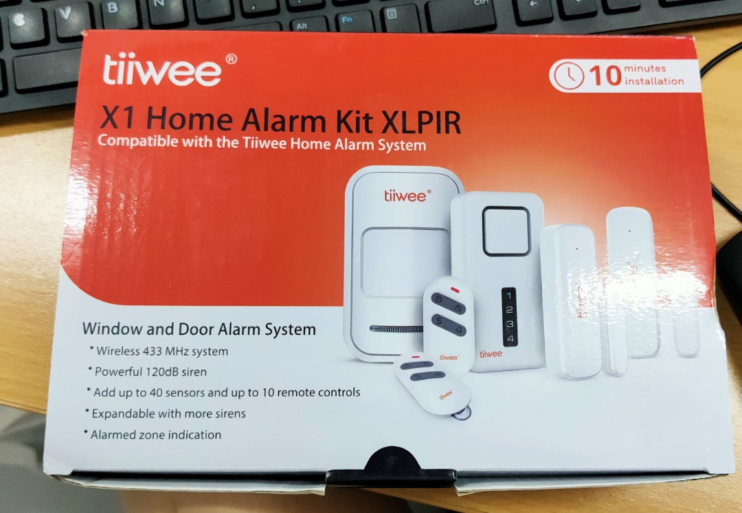 tiiwee X1 alarm siren for the tiiwee home alarm system, for extending