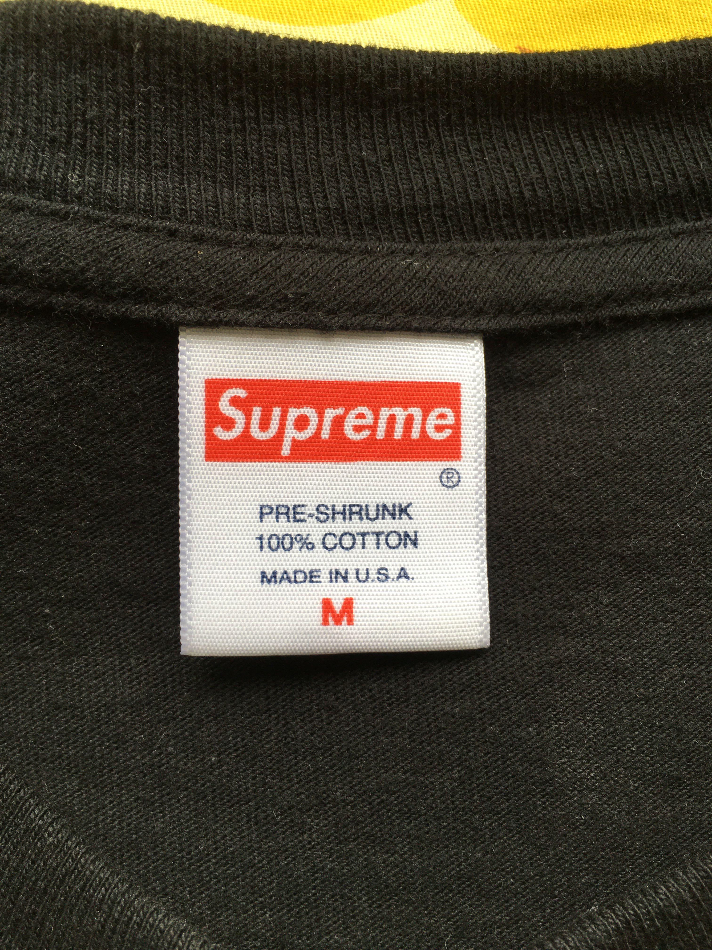 Supreme preshrunk t shirt Clearance