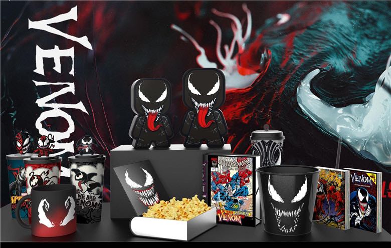 Venom 2 Let There Be Carnage Tumbler Cup Mug Bottle Popcorn bucket