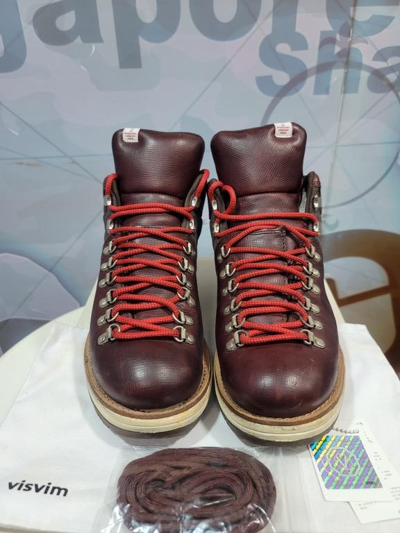 【お年玉セール特価】 burgundy boots D-RING 美品 Visvim - ブーツ