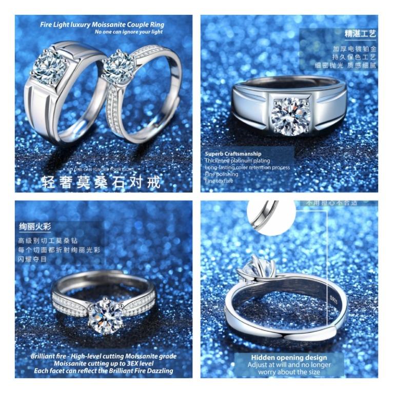 Genuine moissanite hotsell