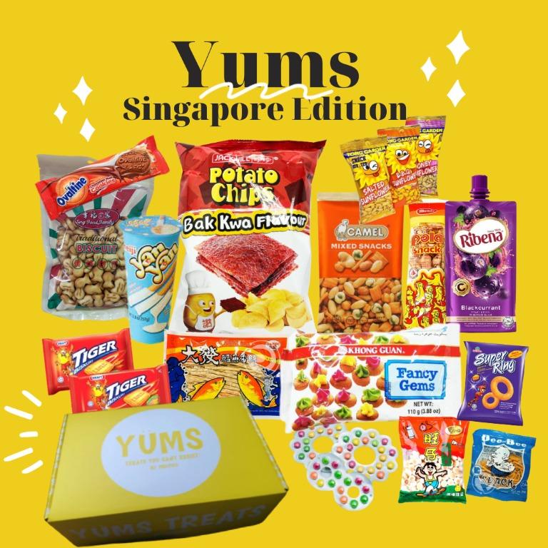YUMS Snack Pack by Medpro - Singapore Old School Snacks Edition, Food &  Drinks, Gift Baskets & Hampers on Carousell