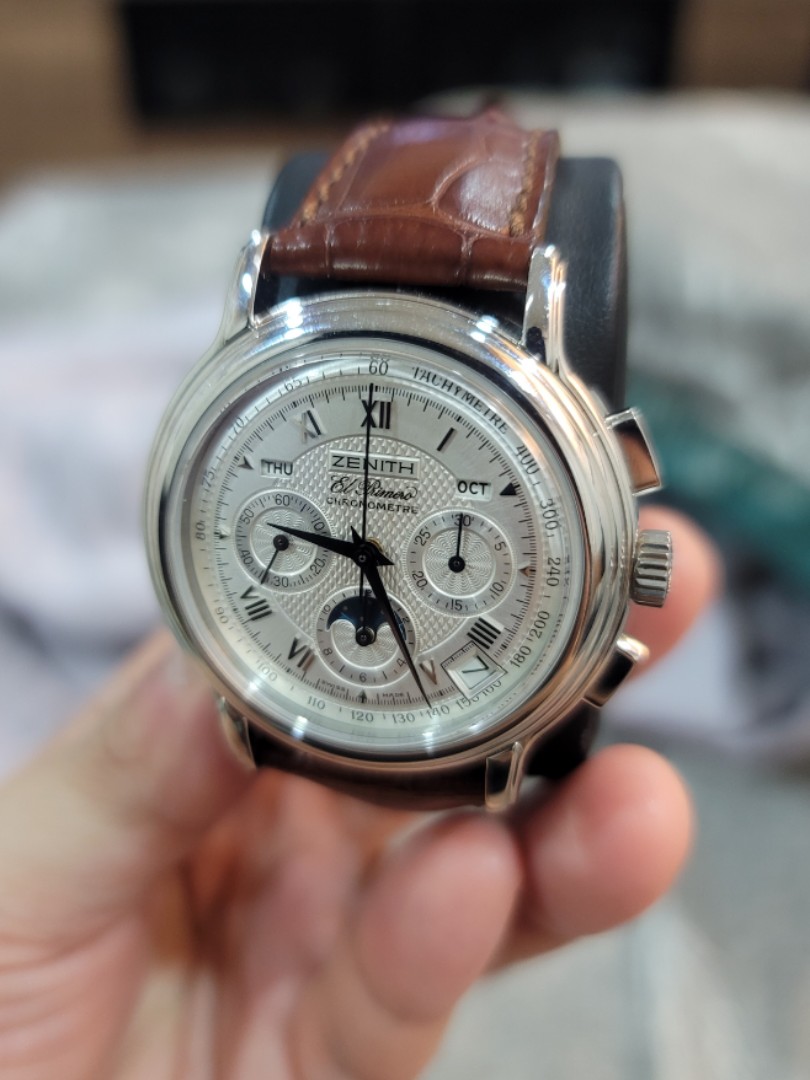zenith triple calendar moonphase