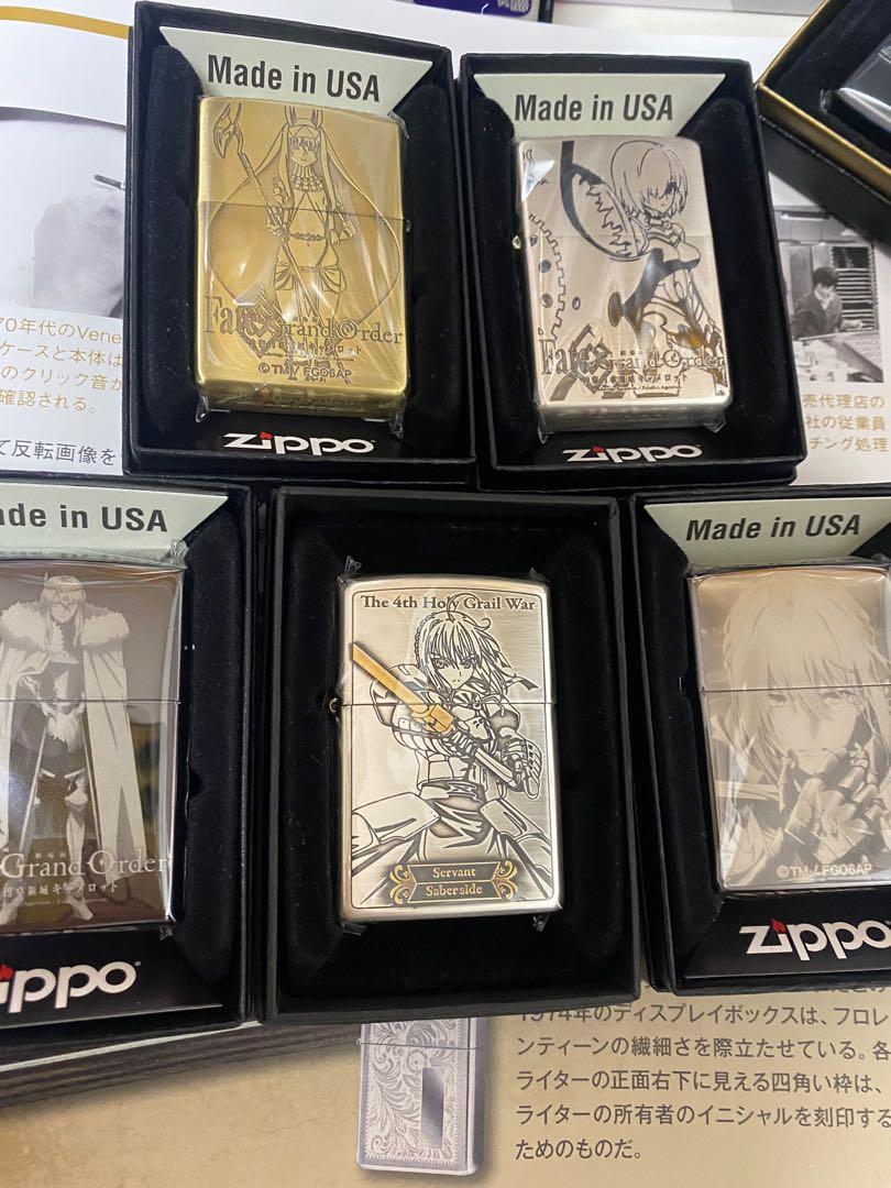 🔥Zippo🔥 2011年Fate Stay Night - Saber 第四次聖杯之戰Zero