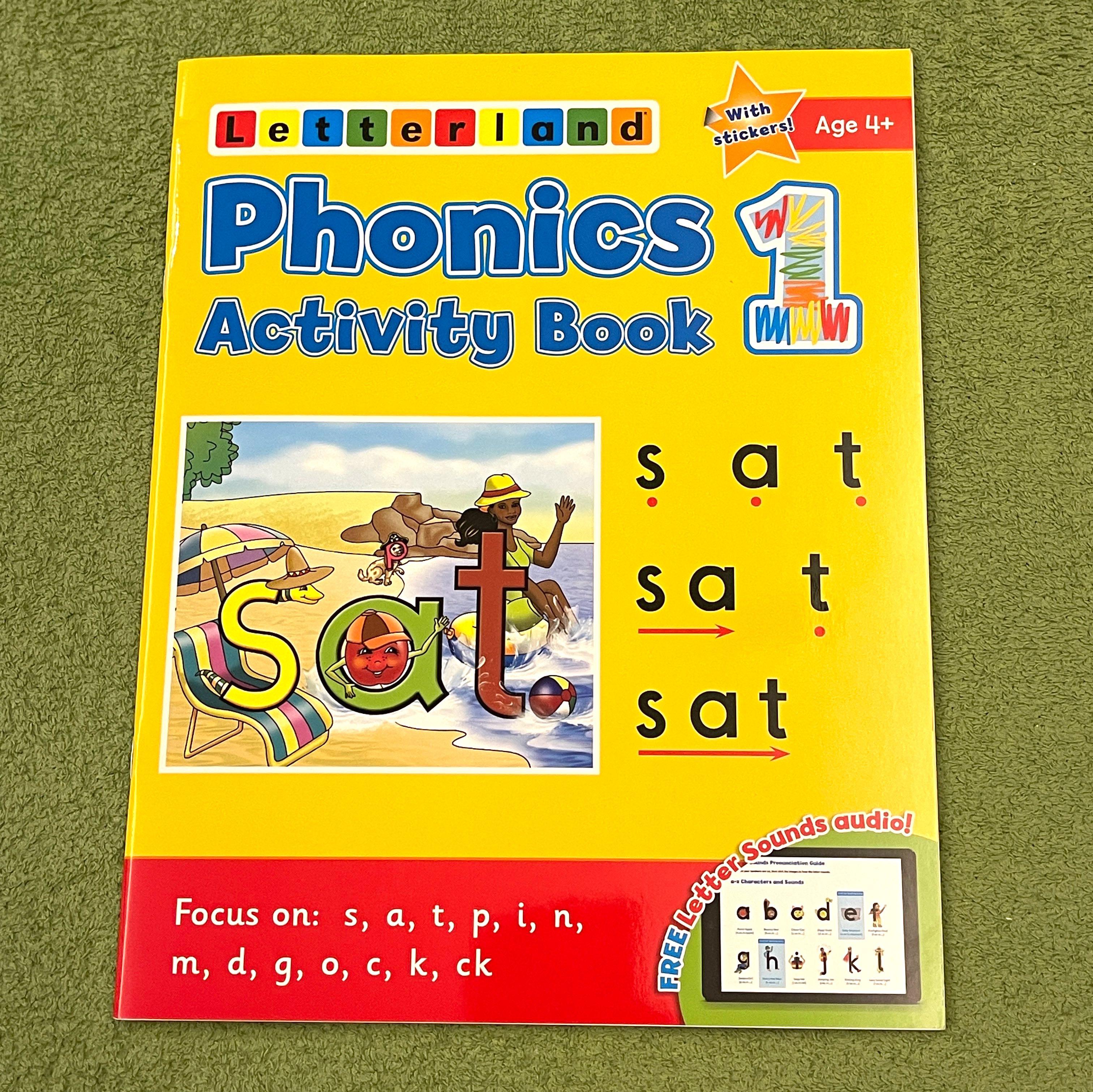 全新letterland Phonics Activity Book 1 英文拼音教材 興趣及遊戲 書本 文具 小朋友書 Carousell